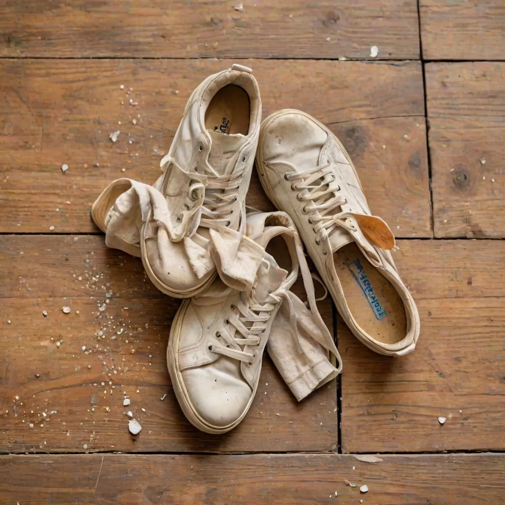 Jak wyczyścić białe buty?